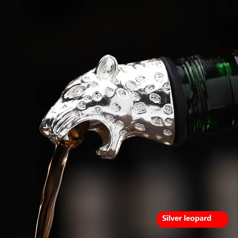 Zinc Alloy Wine Mouth Creative Animal Deer Head Wine Pourer