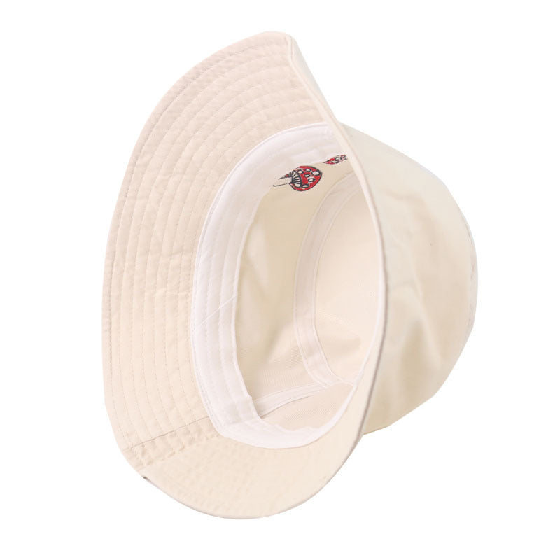 Mushroom Embroidery Sun Protection Fisherman Hat