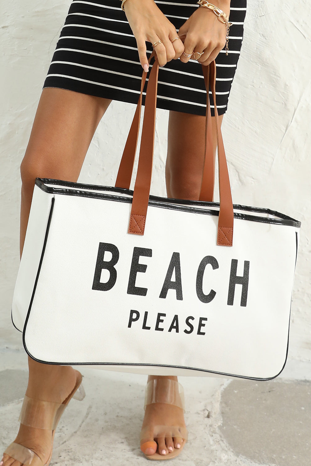 BEACH PLEASE Tote Bag