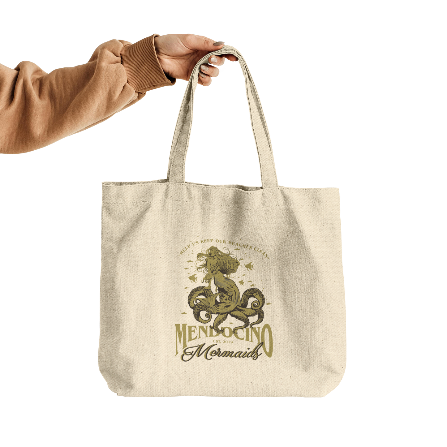 Mendocino_Mermaids_Tote_bag_CottonTote_L_HandTransparent_Mockup.png